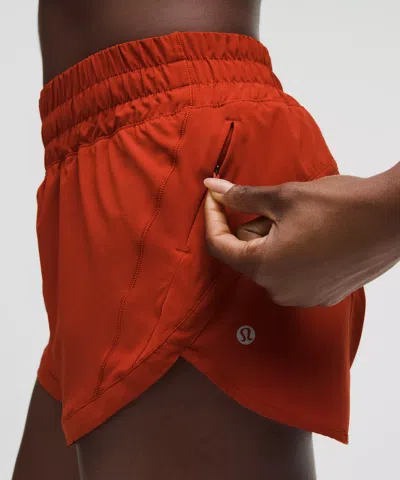 Lululemon Track That High-rise Lined Short 3"