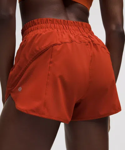 Lululemon Track That High-rise Lined Short 3"