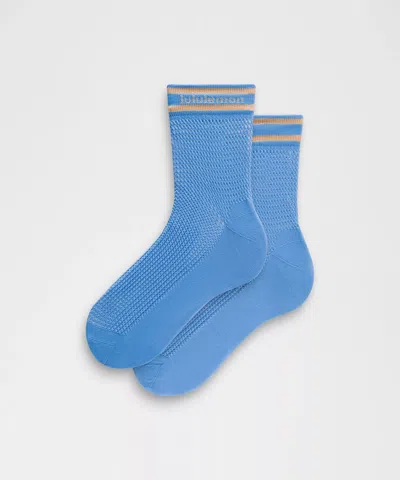 Lululemon Unisex Open Knit Quarter Socks