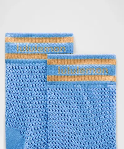 Lululemon Unisex Open Knit Quarter Socks