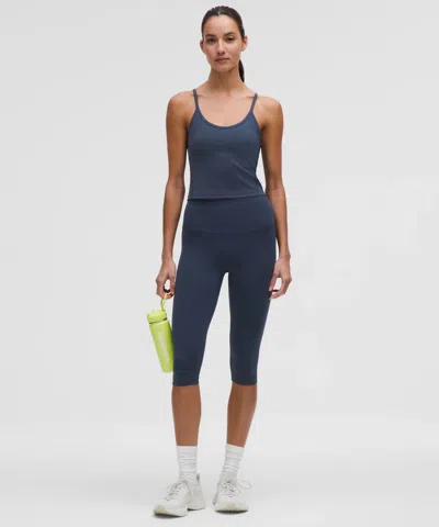 Lululemon Wunder Train U-neck Strappy Ribbed Tank Top