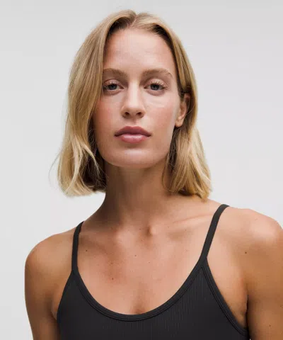 Lululemon Wunder Train U-neck Strappy Ribbed Tank Top