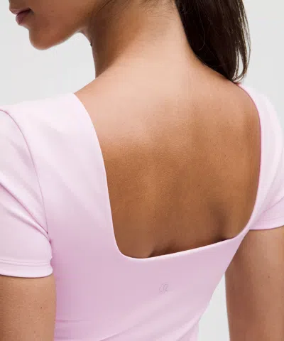 Lululemon Wunder Under Smoothcover Square-neck T-shirt