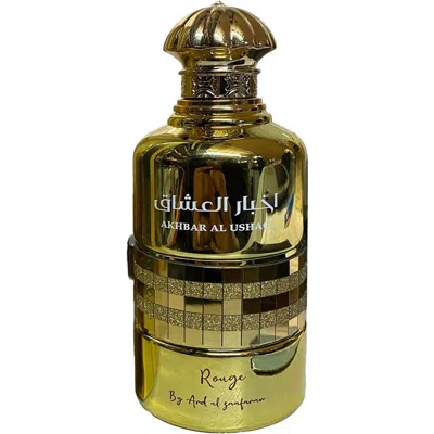 Ard Al Zaafaran Unisex Akhbar Al Ushaq Rouge Edp Spray 3.4 oz Fragrances 6423080733127