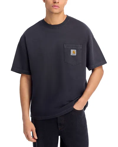Carhartt Hudson Pocket Short-sleeved T-shirt In Black