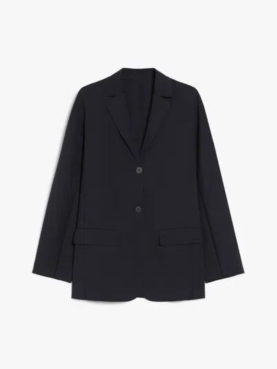 Max Mara Single-breasted Jersey Blazer