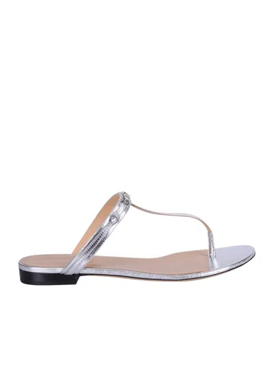 Givenchy Sandals In Silver