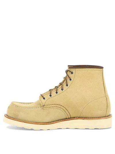 Red Wing Shoes Round-toe Suede Ankle Boots
