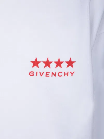 Givenchy White Cotton Sweatshirt
