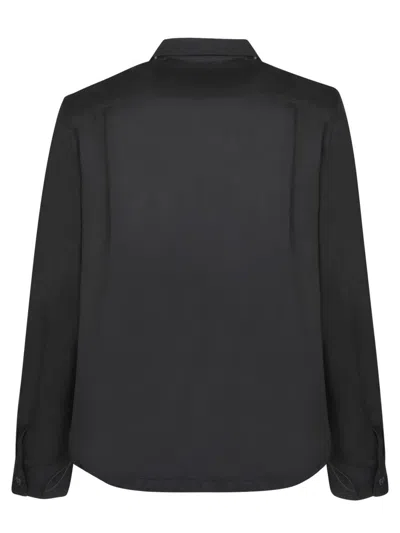 Givenchy Logo Engraved Metal Clip Long-sleeved Shirt
