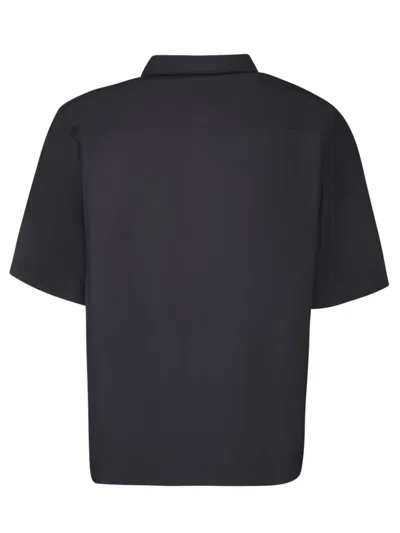 Givenchy Chemise Zippée À Détail 4g In Black