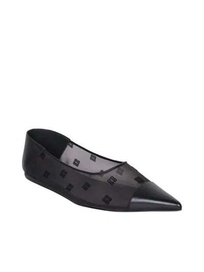 Givenchy Ballerina In 4g Mesh In Black