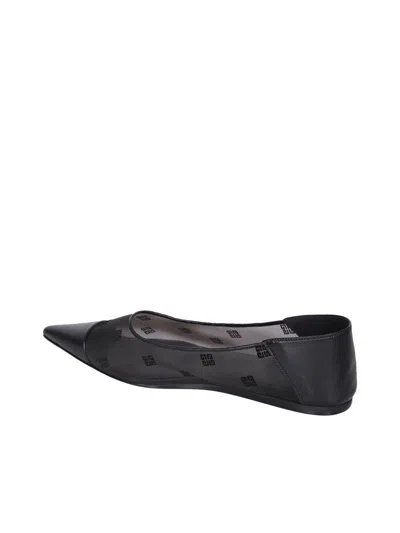 Givenchy Ballerina In 4g Mesh In Black