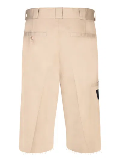 Givenchy Cotton-blend Bermuda Short In Neutral