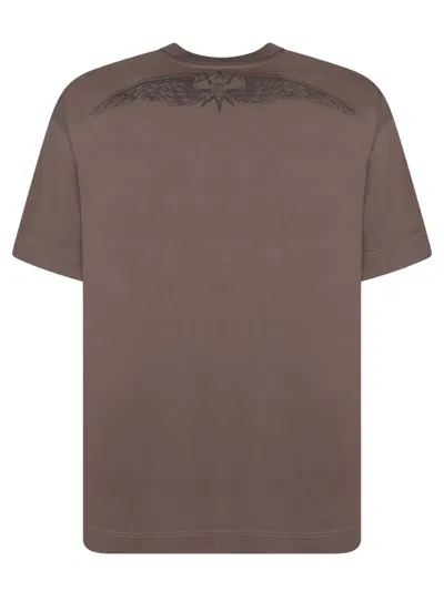 Givenchy Graphic Cotton T-shirt With Unique Logo Design And Distinctive Back Print
