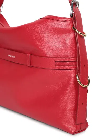Givenchy Voyou Media Shoulder Bag In Red