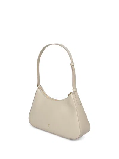 Givenchy Beige Lucky Lock Shoulder Bag In White