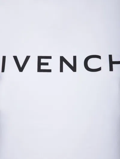 Givenchy Women Logo Print T-shirt In White