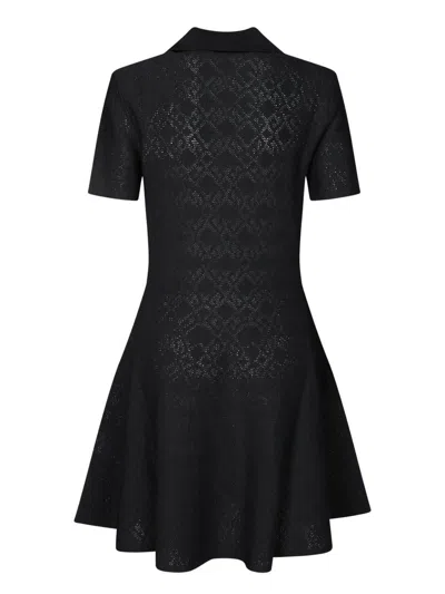 Givenchy Robe Polo En Jacquard Monogramme 72 In Black