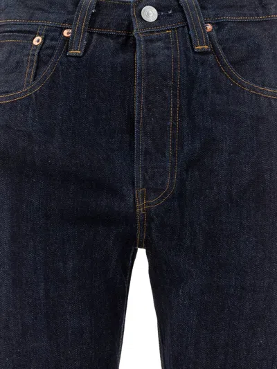 Levi's Men S 1922 501 Jeans Flat Finish Dark Indigo In Blue