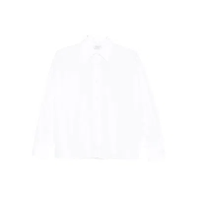 Mazzarelli Button-down Cotton Shirt In White