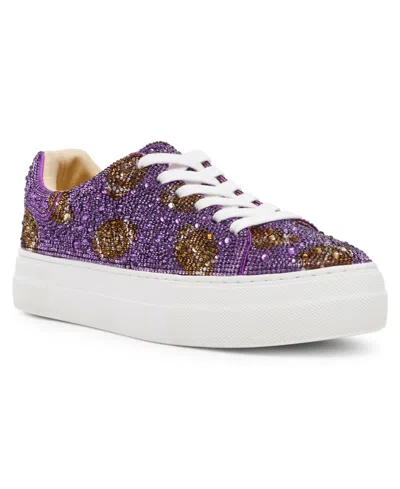 Betsey Johnson Women's Sidny Platform Lace-up Sneakers