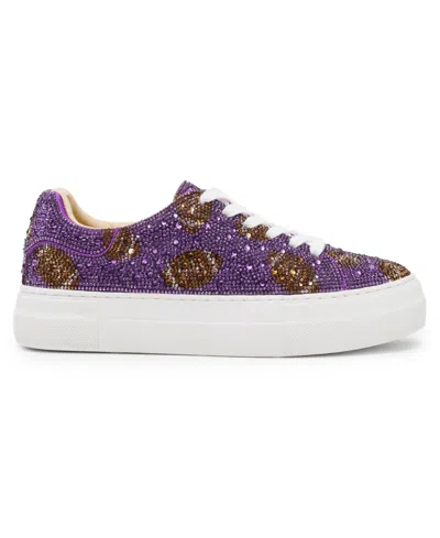 Betsey Johnson Women's Sidny Platform Lace-up Sneakers
