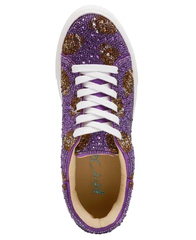 Betsey Johnson Women's Sidny Platform Lace-up Sneakers