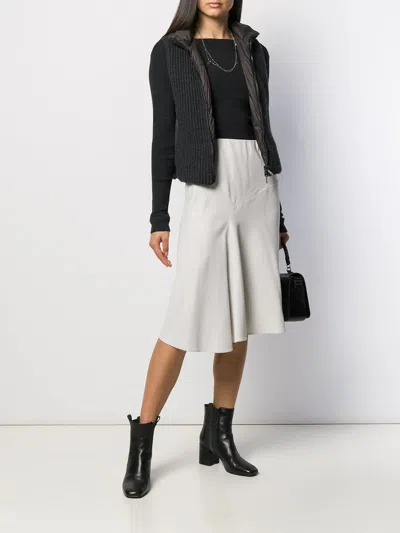 Brunello Cucinelli Reversible Zip-up Gilet In Black