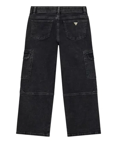 Guess Big Boys Oversize Denim Jeans In Black