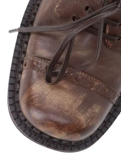 Miu Miu Leather Laced Boots (35mm)