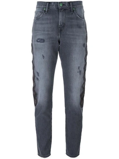 Shop Sandrine Rose 'the Skinny Boyfriend' Jeans In Grey