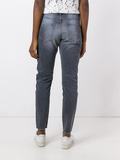 Shop Sandrine Rose 'the Skinny Boyfriend' Jeans In Grey