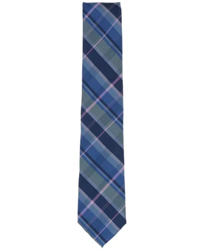Club Room Men's Three-inch Plaid Tie, Exclusively At Macy's