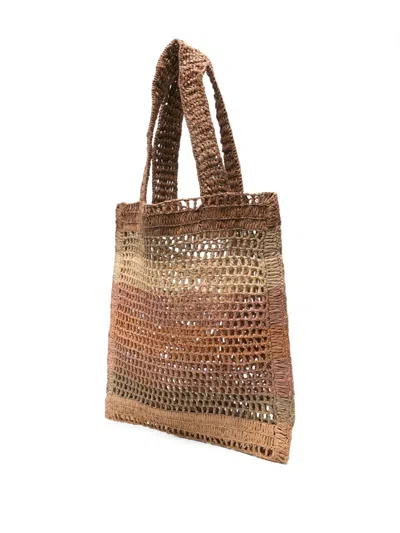 Chloé Raffia Tote Bag