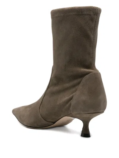 Stuart Weitzman Pointed-toe Sock Boots