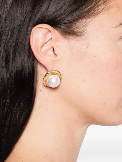 Heaven Mayhem Gigi Earrings In Gold
