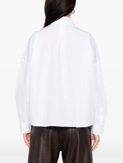 Mazzarelli Button-down Cotton Shirt In White