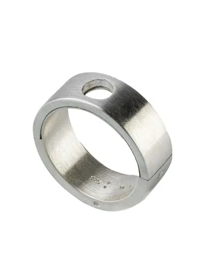 Parts Of Four Subtraction Bore Ring In Silver