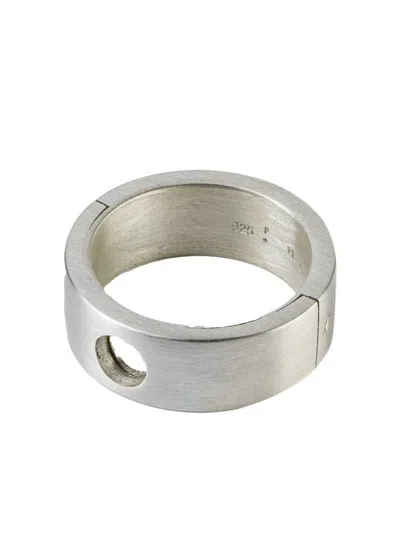 Parts Of Four Subtraction Bore Ring In Silver
