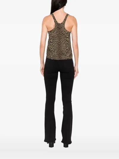 Zadig & Voltaire Leopard-print Top In Animal Print