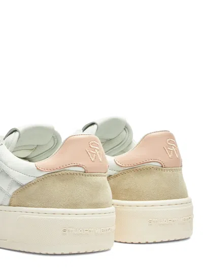 Stuart Weitzman Quilted Platform Trainers