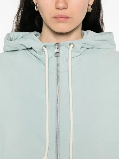 Marc O'polo Zip-front Hoodie In Blue