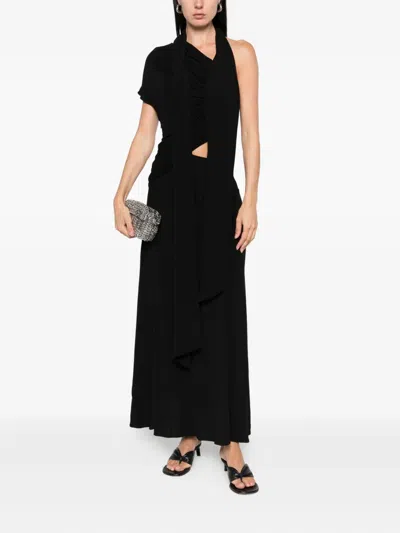 Christopher Esber Vienna Jersey Dress In Black
