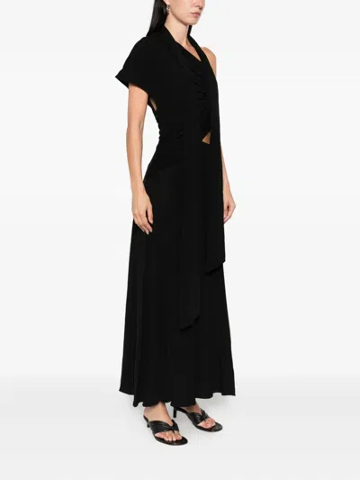 Christopher Esber Vienna Jersey Dress In Black