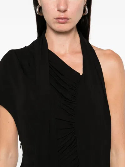 Christopher Esber Vienna Jersey Dress In Black
