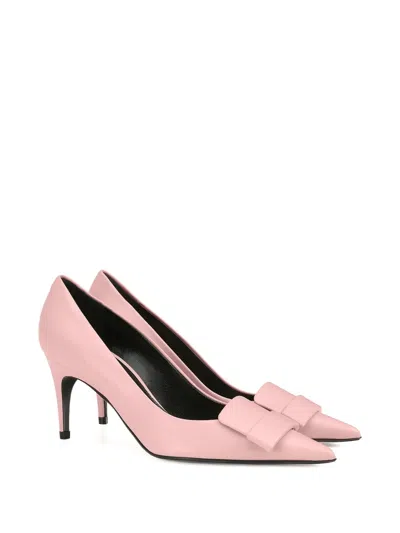 Sergio Rossi Leather Pointed-toe Pumps