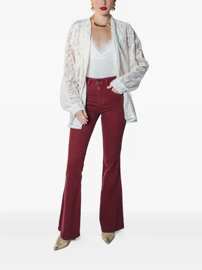 Lethicia Bronstein Flare High-waisted Jeans