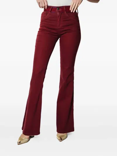 Lethicia Bronstein Flare High-waisted Jeans