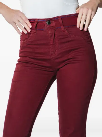 Lethicia Bronstein Flare High-waisted Jeans